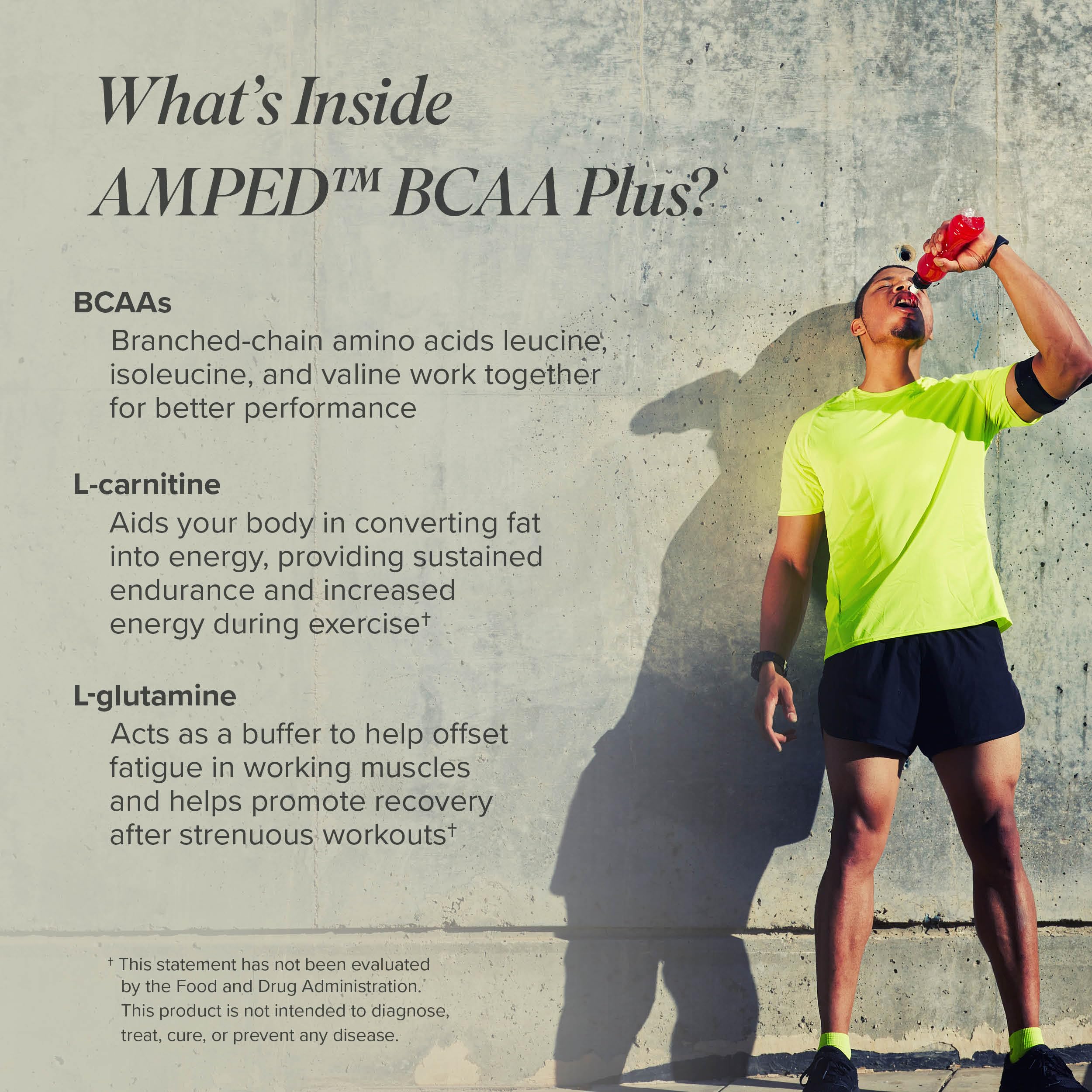 Isagenix AMPED BCAA Plus Raspberry Lemonade – Fat-Burning & Endurance (9.5 oz, 20 Servings)