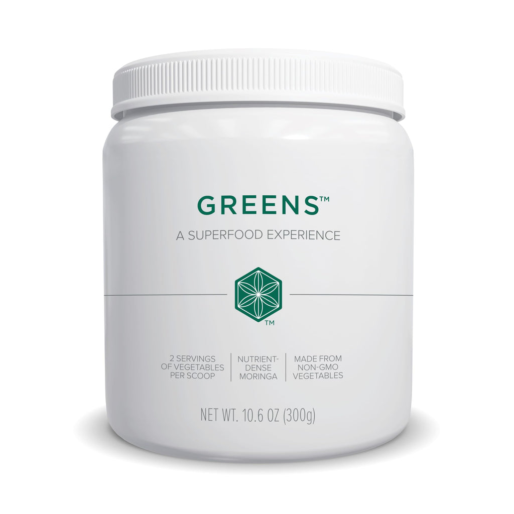 Isagenix Moringa Greens - Green Drink Powder with Antioxidants (Non-GMO, 10.6 oz, 30 Servings)