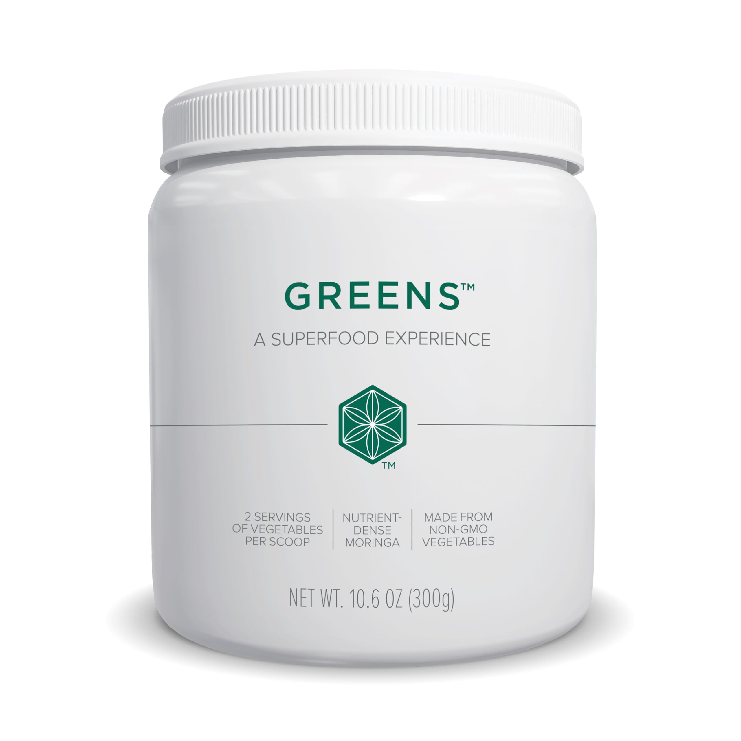 Isagenix Moringa Greens - Green Drink Powder with Antioxidants (Non-GMO, 10.6 oz, 30 Servings)