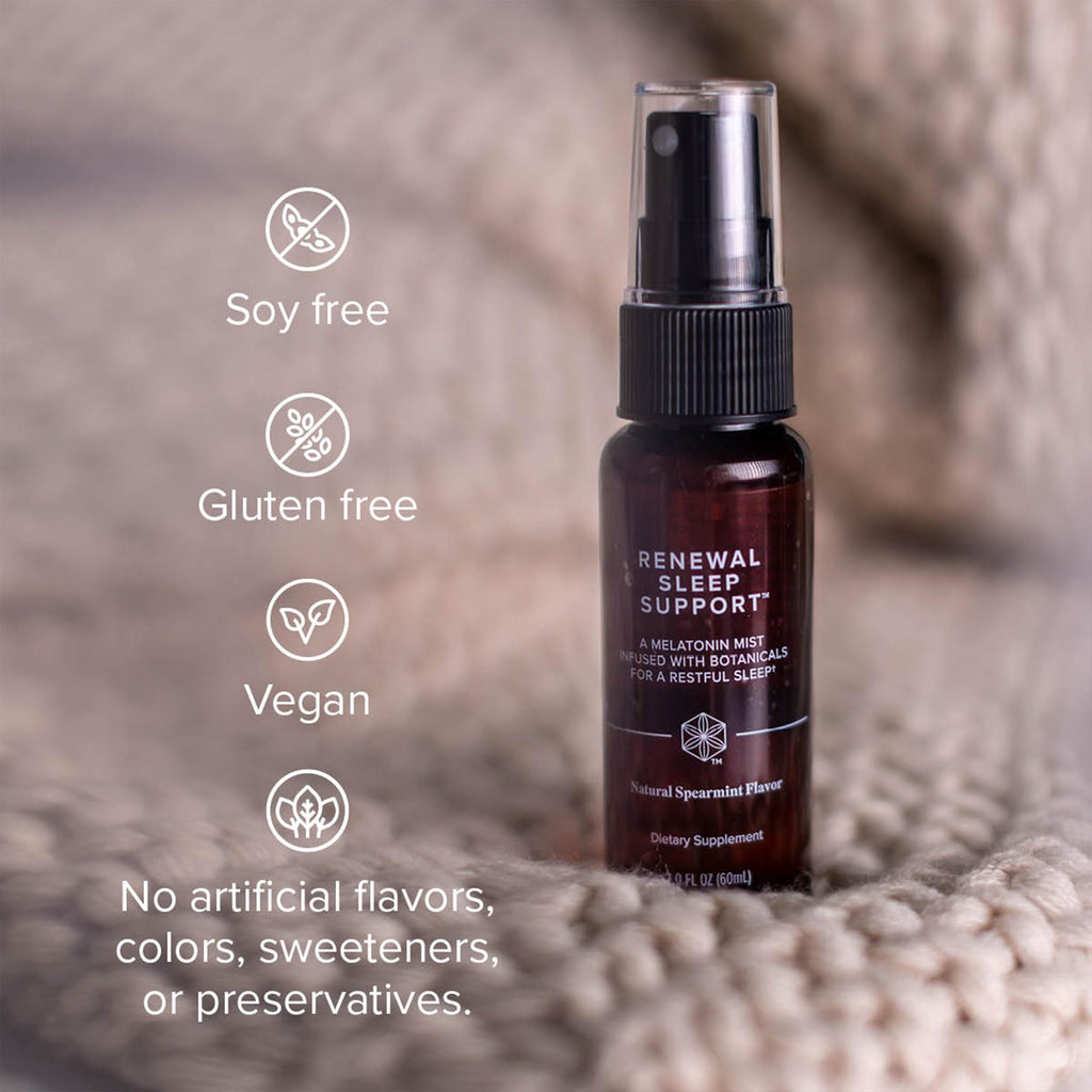 Isagenix Renewal Sleep Support™ — Fast-Acting Melatonin Sleep Spray | Spearmint
