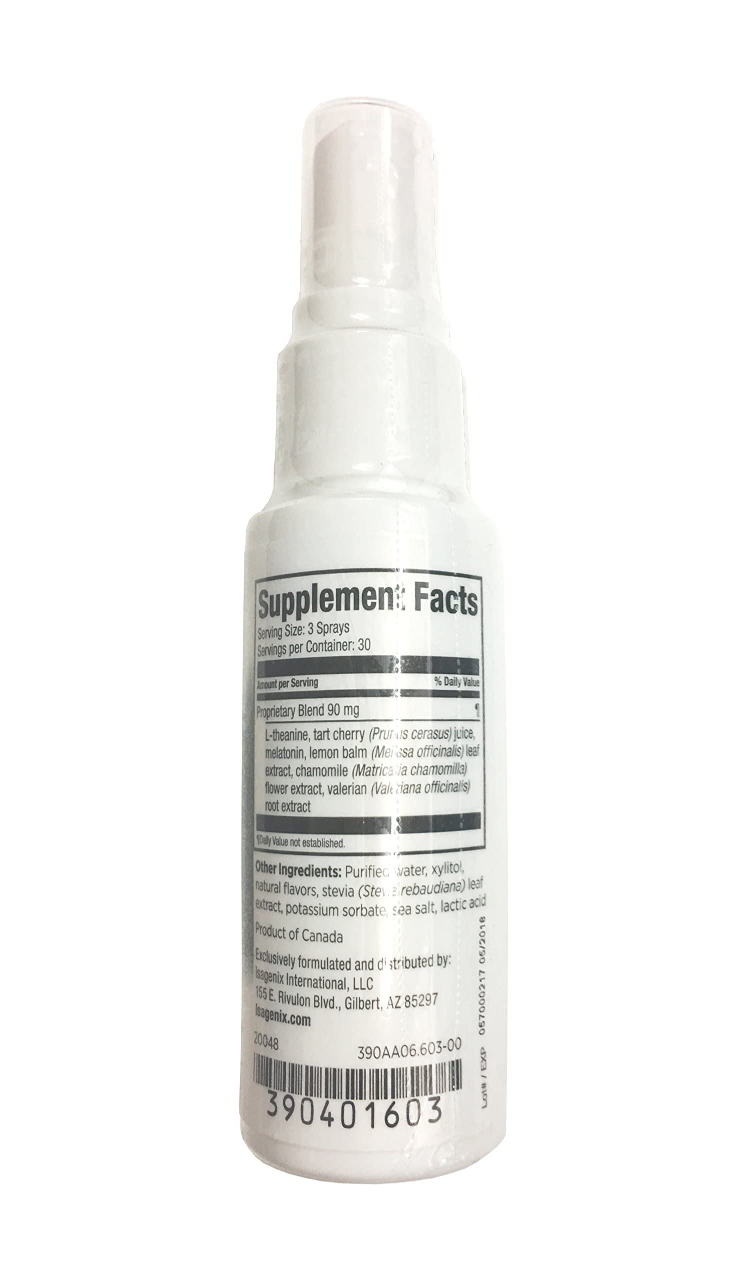 Isagenix Sleep Support & Renewal - Natural Spearmint Flavor
