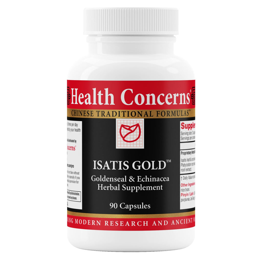 Health Concerns Isatis Gold – Immune Support & Respiratory Tract Supplement (90 Capsules)
