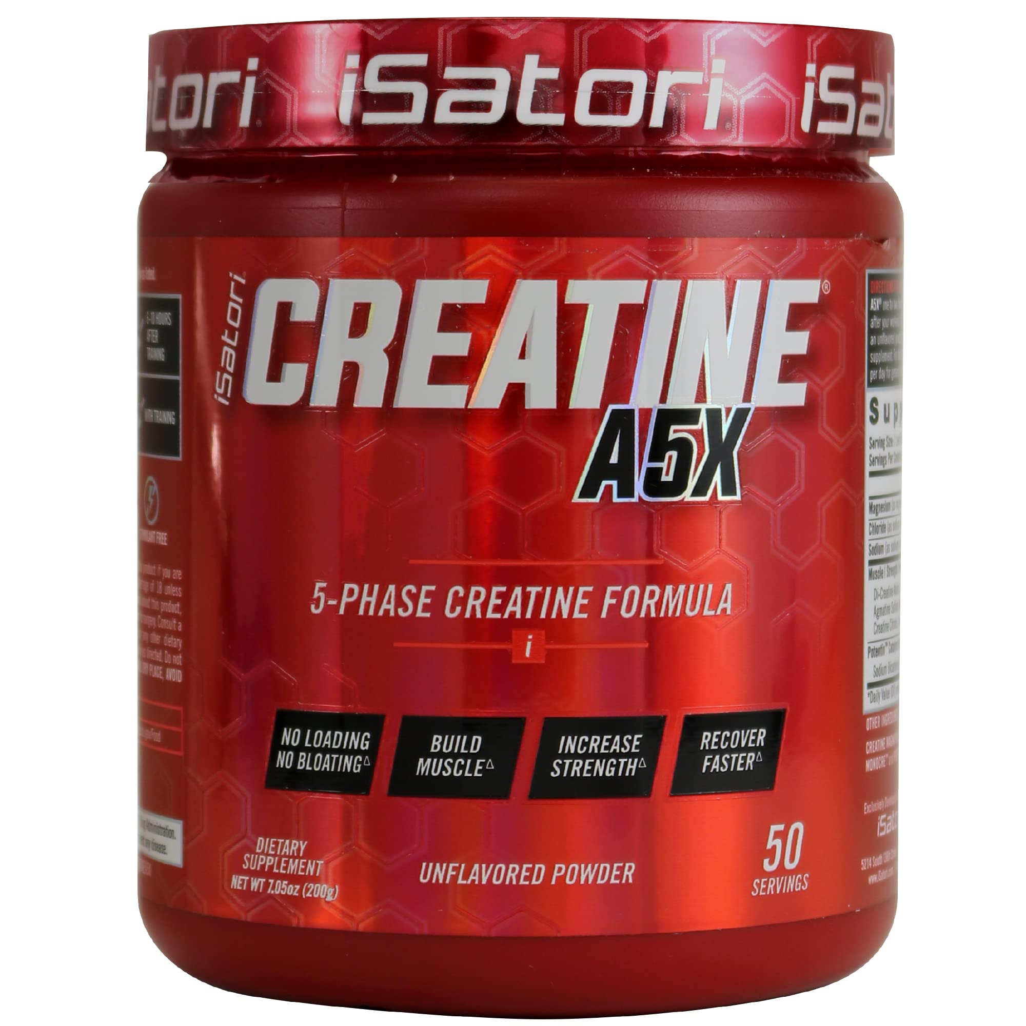 iSatori Creatine A5X – 5-Phase Creatine for Muscle Growth & Recovery