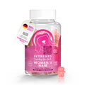 IvyBears Women’s Hair Vitamin Gummies with Complex Biotin, Collagen, Folic Acid, Vitamin B7, and Keratin for Hair, Skin & Nails - Vegan Hair Growth & 100% Vitamin Boost - 60 Count, 1 Month Supply