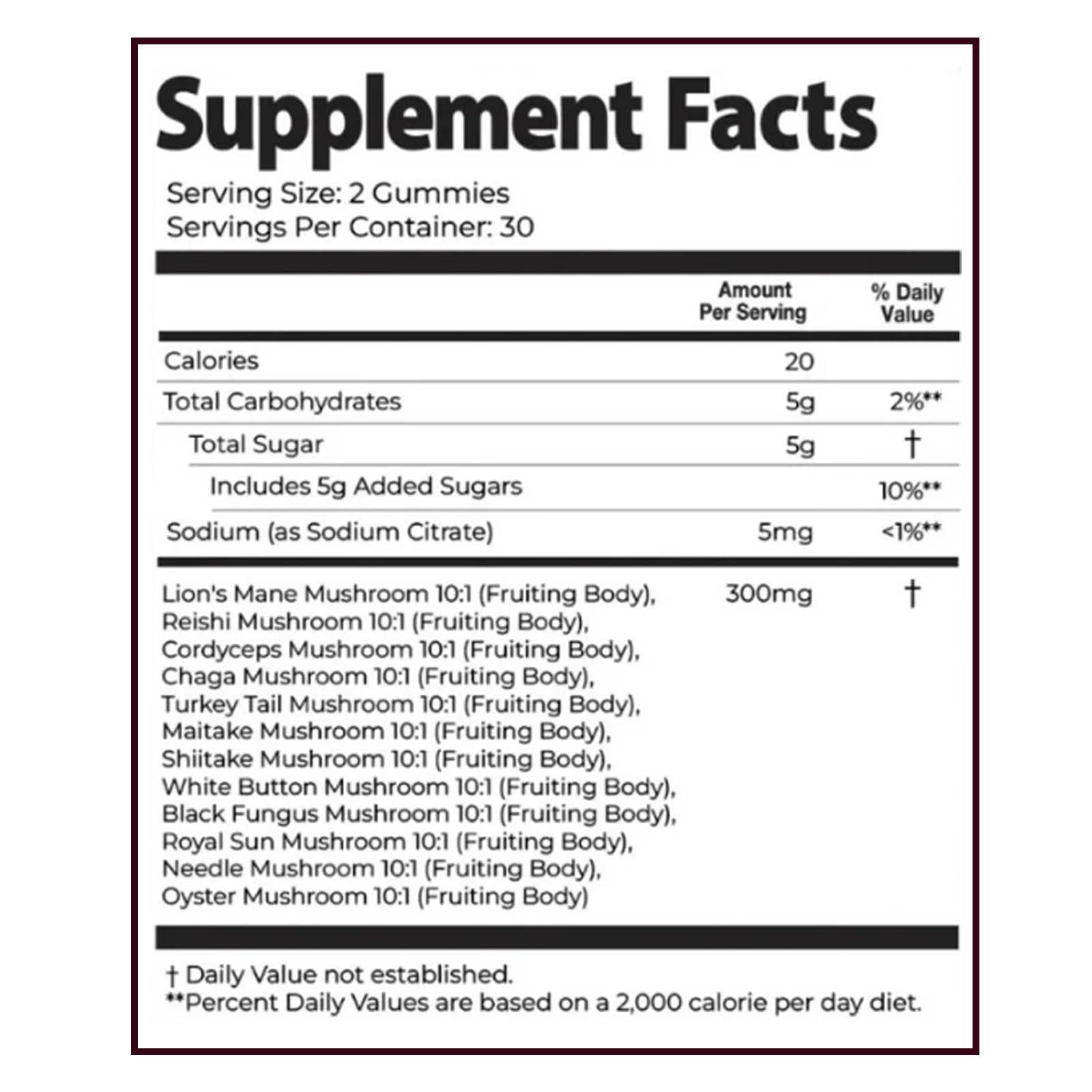 ixarco Mushroom Gummies – Immune Support & Energy, Vegan, 60 Gummies