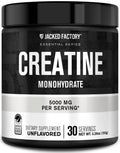 Jacked Factory Creatine Monohydrate Powder 150g – 5g Daily Creatine for Men & Women | Vegan & Third-Party Tested