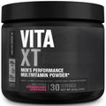 Jacked Factory Vita XT Performance Vitamin Powder – Daily Multivitamin for Men | Strawberry Lemonade, 30 Servings