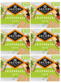 6 x Jacobs Crispbreads Chive 5Pk (190g)