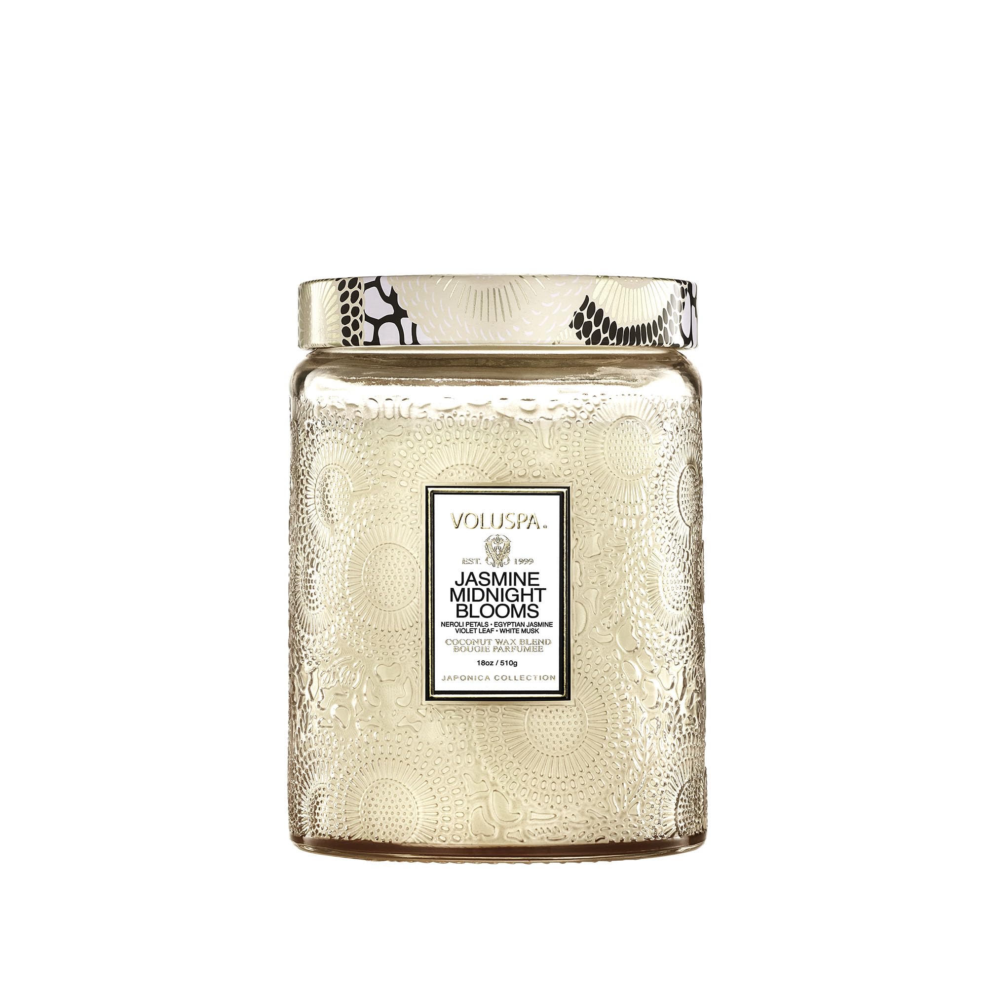 Japonica Collection Large - Jasmine Midnight Blooms by Voluspa | 18 oz Candle – Unisex