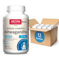 Jarrow Formulas Ashwagandha 300 mg – 120 Veggie Capsules | Supports Endurance, Recovery & Cognitive Health | 60 Servings (Pack of 12)