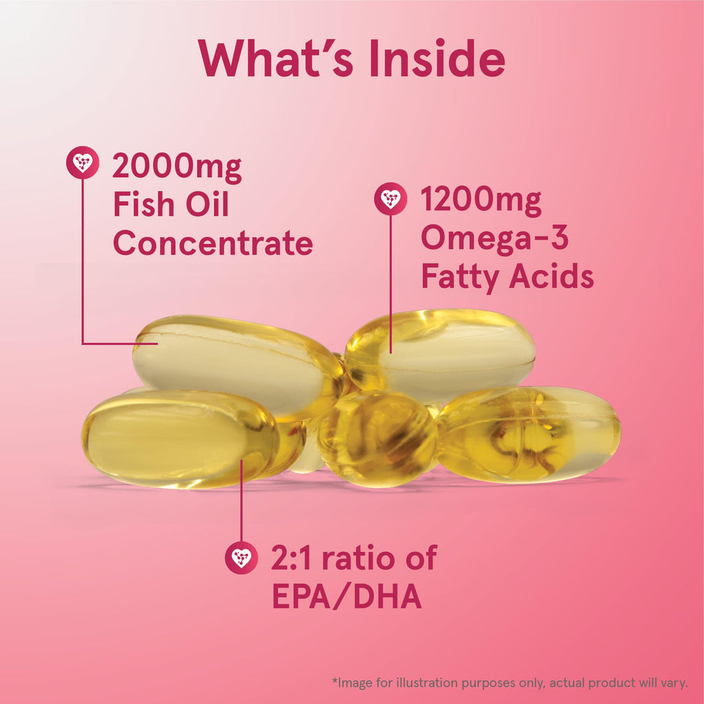 Jarrow Formulas EPA-DHA Balance, 1,200 mg Omega-3, 240 Softgels | Brain & Joint Support