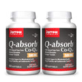 Jarrow Formulas Q-Absorb Co-Q10 100 mg | 60 Softgels, Pack of 2
