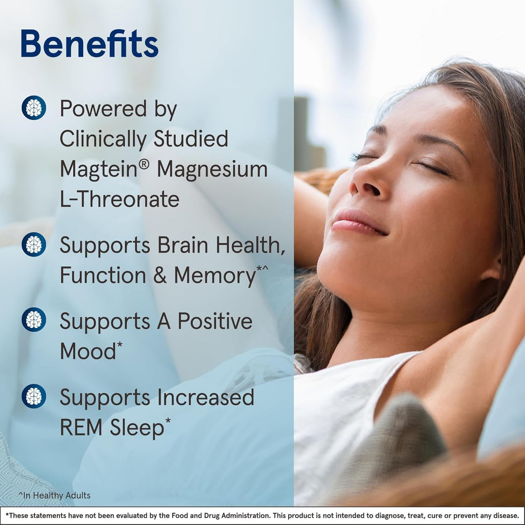 Jarrow Formulas MagMind with Magtein – 90 Capsules | Brain Health & Memory Support (30 Servings)