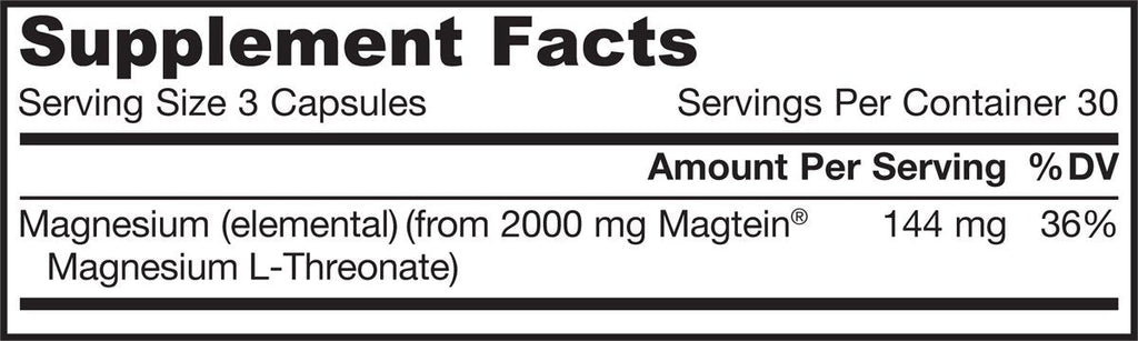 MagMind Magnesium L-Threonate (3 Pack) – 90 Capsules | Jarrow Formulas