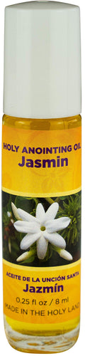 Jasmin Holy Land Anointing Oil – Jerusalem 1/4 oz Roller | Gift for Clergy
