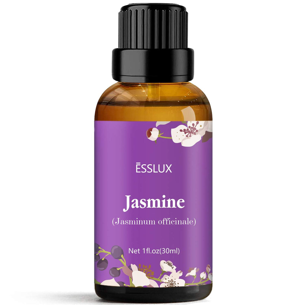 Jasmine Essential Oil – ESSSLUX 30 ml for Diffuser, Massage & Candles