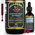 Javaberry Coffee Fruit Extract – Nootropic Brain Support for Memory, Focus, & Energy – Natural Antioxidant Supplement Supporting Healthy NAD+ Function – 60ml (Liquid Drops)
