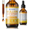 Javeriah Mullein Drops for Lungs Cleanse - 2 Fl Oz with Cordyceps, Marshmallow Root & Licorice Root