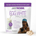 JAYROBB Unflavored Egg White Protein — 80 oz / 5 lb Bag | 24g Protein per Serving
