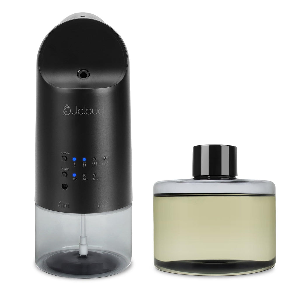 JCLOUD 2025 Plug-in Diffuser – Black Wall Diffuser with Royal Serenity Oil (160ML) – 500 Sq Ft Coverage