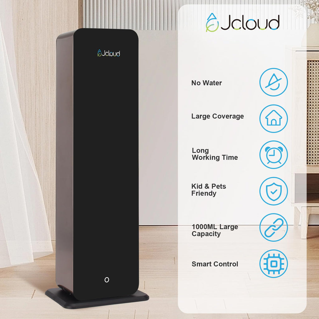 JCLOUD Upgrade Floor-Standing Scent Air Machine | 5000 Sq Ft Waterless Diffuser with Bluetooth App