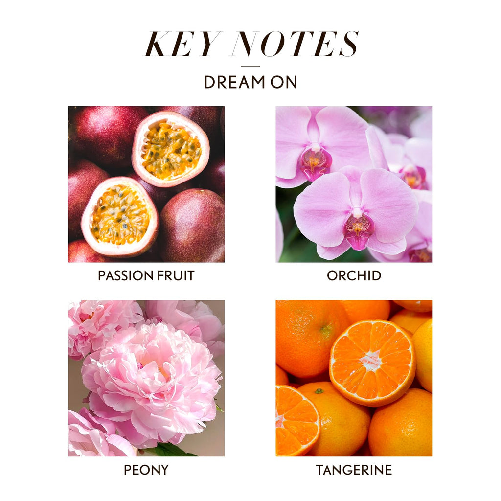 JCLOUD Dream On Essential Oil for Diffuser – Luxury Hotel Scent with Passion Fruit, Peony & Orchid (10mL)