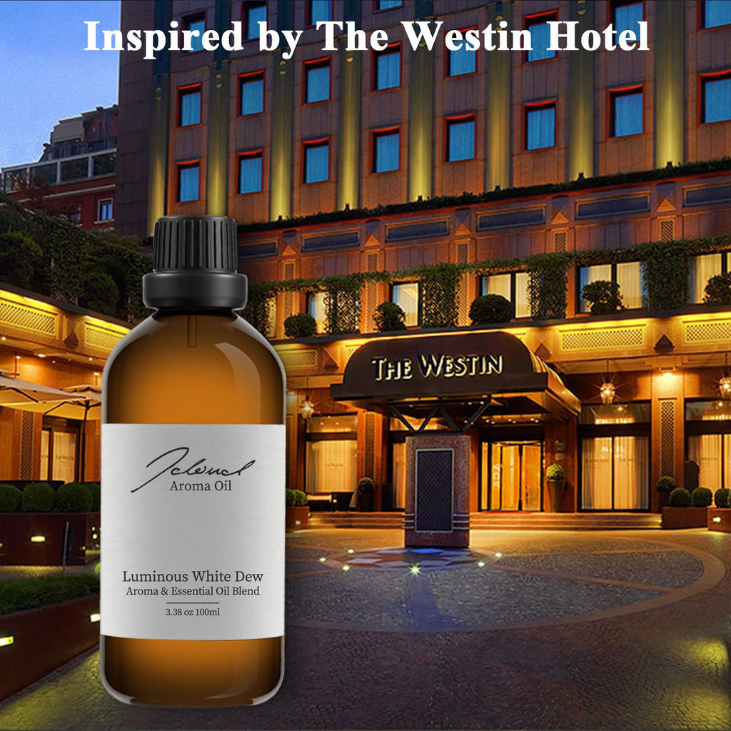 JCLOUD Luminous White Dew Essential Oil — Westin Hotel Inspired Diffuser Oil 100mL