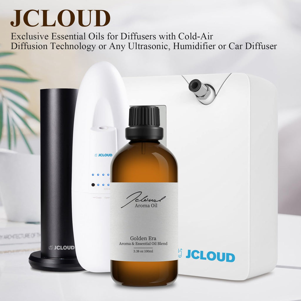 JCLOUD Golden Era Essential Oil – InterContinental Hotel Inspired Diffuser Oil (Amber & Neroli)