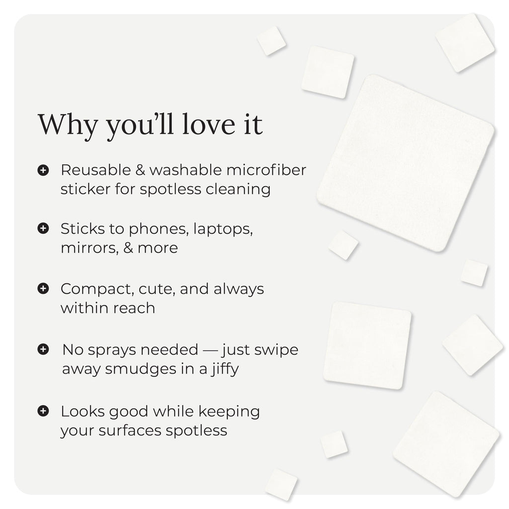 Jiffys Restickable Cleaning Pads – Reusable & Washable Multi-Surface Cleaner for Home & Kitchen, Ivory