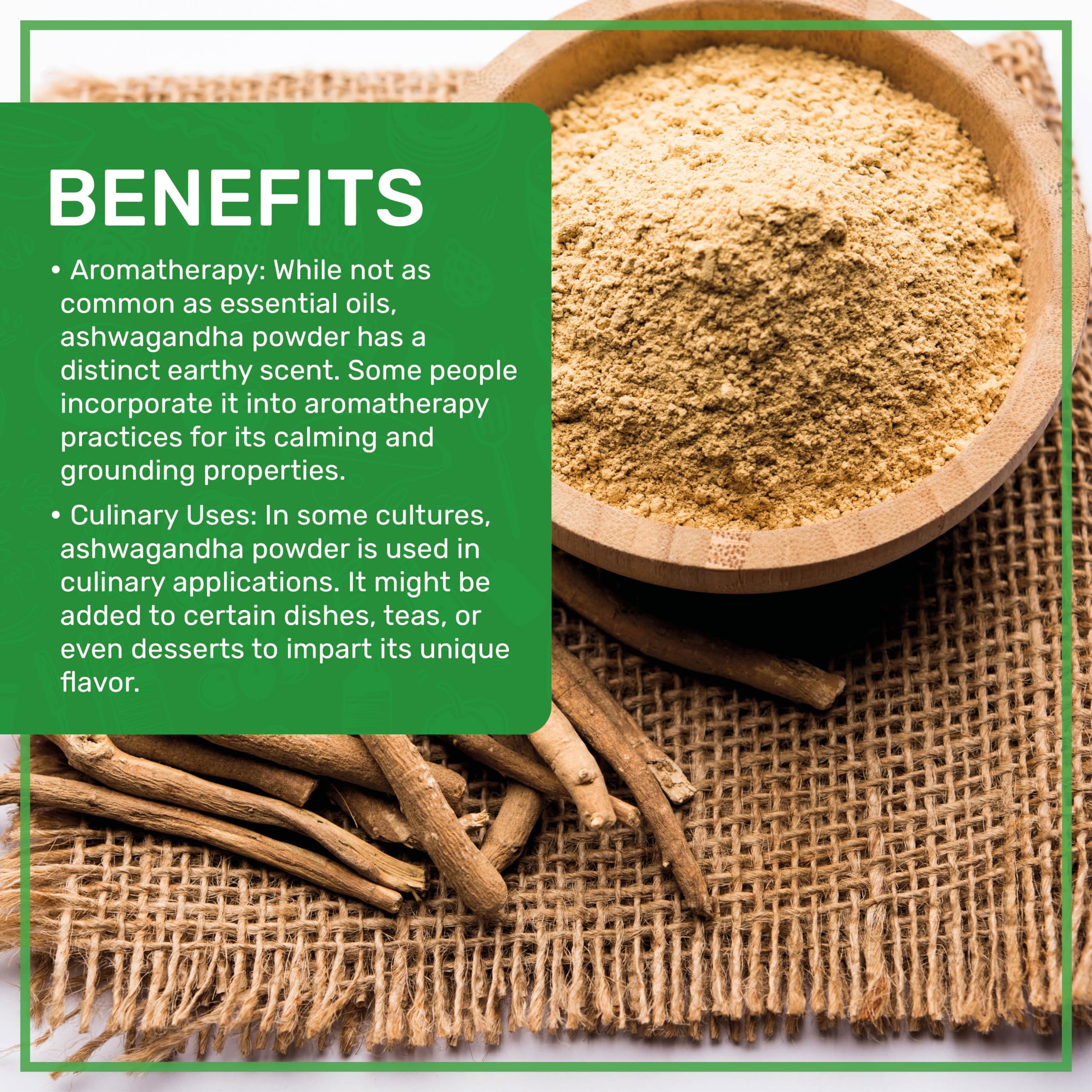 Jiva Organics Ashwagandha Root Powder 20oz – Organic, Raw, Non-GMO, Lab Tested
