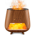 JJNJJN Essential Oil Diffuser for Home | 200ml Humidifier with Himalayan Pink Salt Lamp, 9-Color LED Night Light & Auto Off