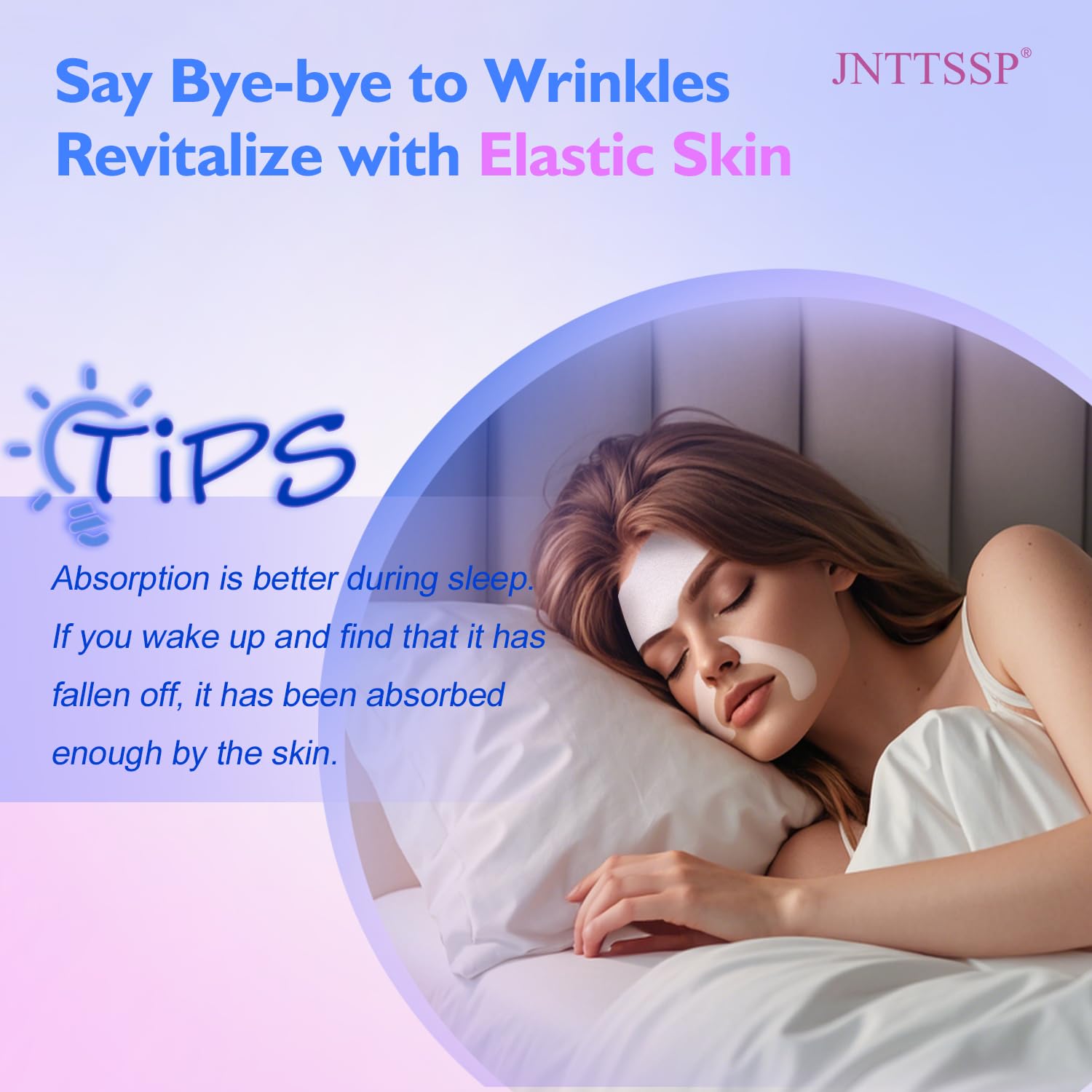 JNTTSSP Smile Line & Forehead Wrinkle Patches - Anti-Wrinkle, 36 Packs