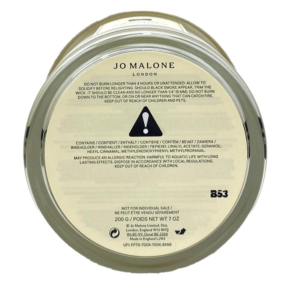 Jo Malone London English Pear & Freesia Scented Candle Bougie Parfumee – 200 g / 7 oz
