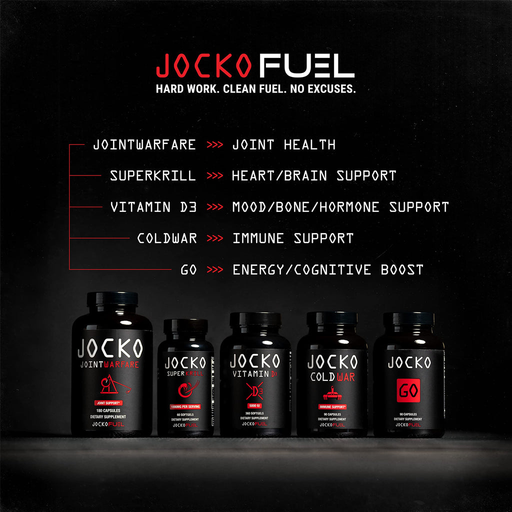 Jocko Fuel Immune Support – Elderberry, Zinc & Vitamin C (90 Capsules)