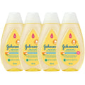 Johnson's Top-to-Toe Baby Wash and Shampoo 4-Pack - 100mL Travel Size, Tear-Free, Paraben/Sulfate/Dye Free