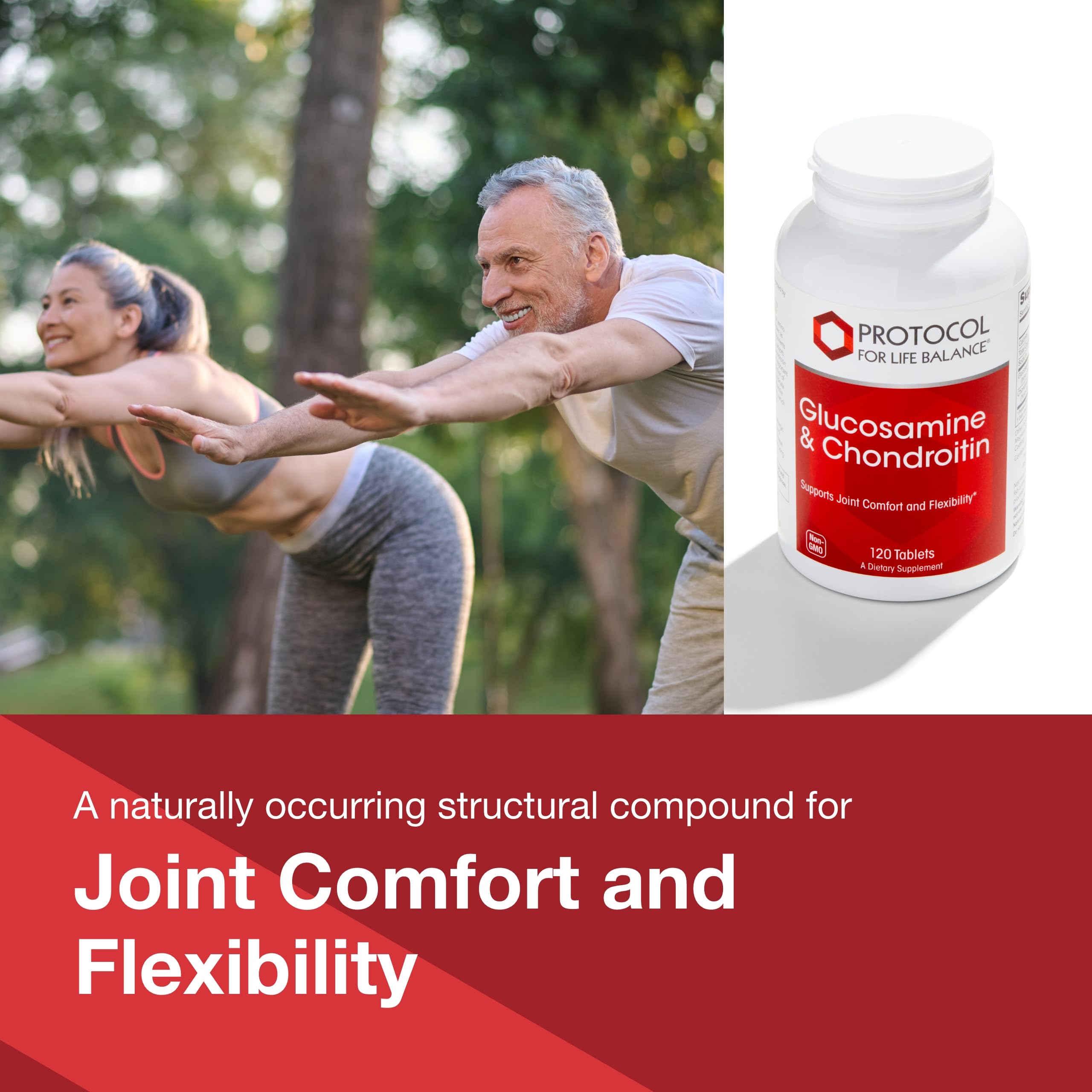 Protocol For Life Balance Glucosamine & Chondroitin – Joint Support – 120 Tablets