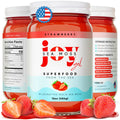 Joy Sea Moss Wildcrafted Irish Sea Moss Gel 16 oz Strawberry | Made in USA