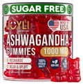Ashwagandha Gummies for Women & Men - Natural Calm Gummies with Ashwagandha, Vitamin C & Zinc | 60 Vegan Sugar-Free Chews