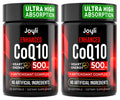 JOYLI Nutrition 2 Pack CoQ10 500mg - High Absorption CoQ10 for Energy & Vitality | 240 Softgels