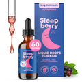 JoySpring Sleepberry Kids Melatonin 3 mg – Liquid Sleep Aid (2 fl oz)
