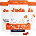 Jude Bladder Control Tablets – Daily Urinary Support, 180 Capsules