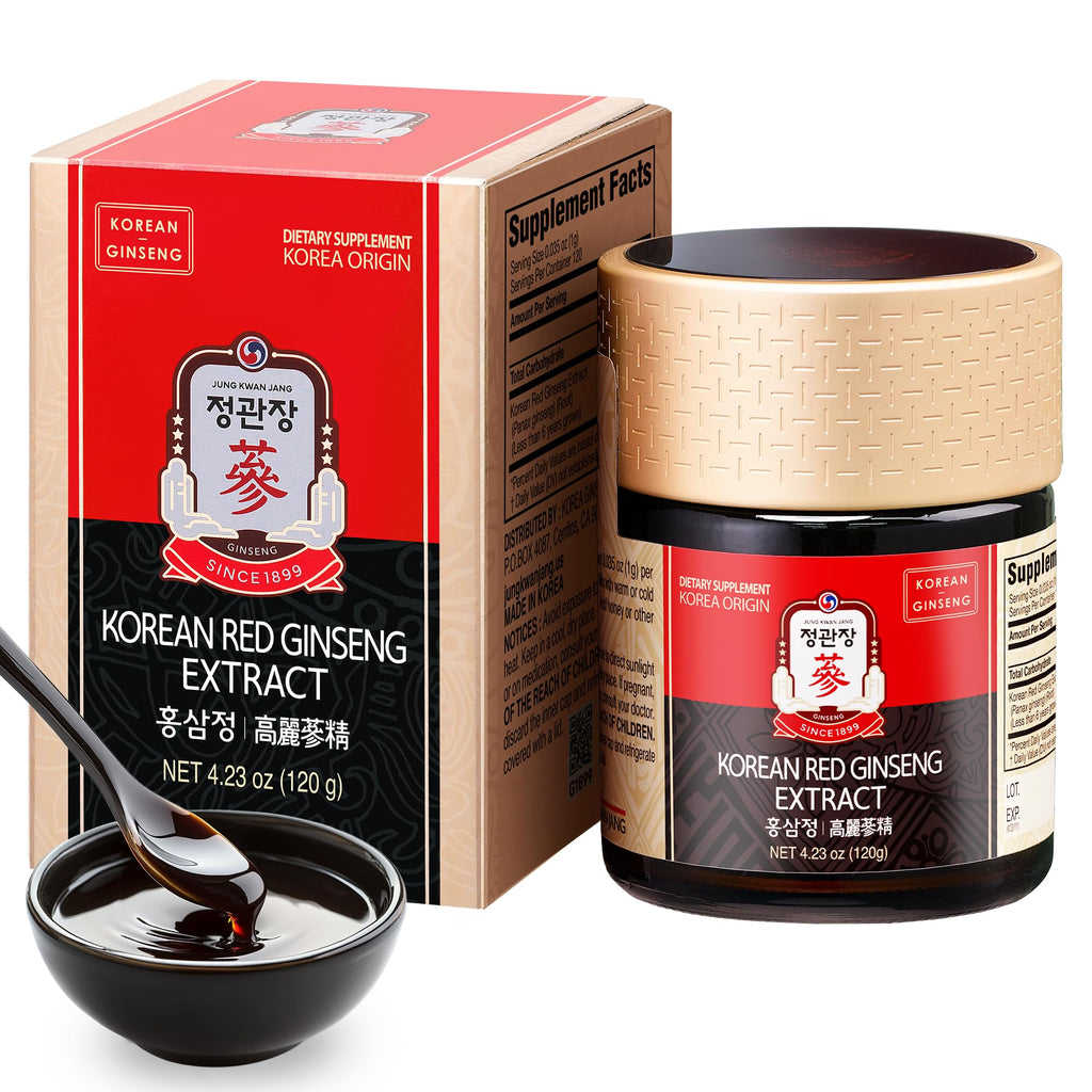 JUNG KWAN JANG Korean Red Ginseng Concentrated Extract 120g | Premium Korean Ginseng Roots