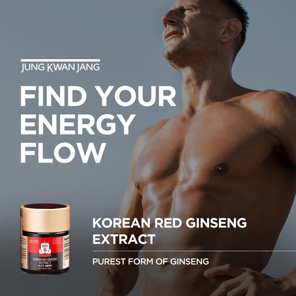 JUNG KWAN JANG Korean Red Ginseng Concentrated Extract 120g | Premium Korean Ginseng Roots