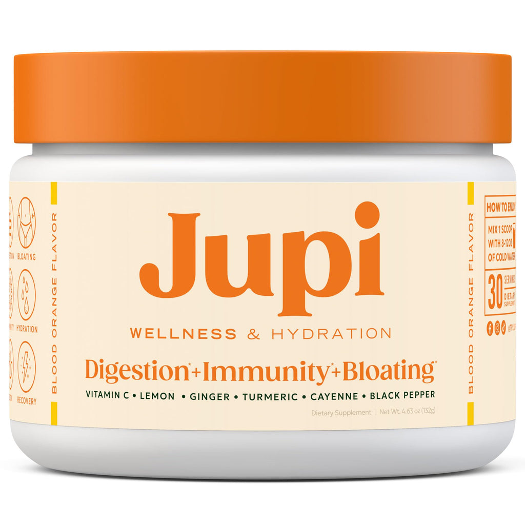 Jupi Hydration & Wellness Powder – Turmeric Ginger Shots, Vitamin C