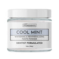 Just Ingredients Remineralizing Tooth Powder - Fluoride-Free Whitening, Vegan, 1 oz
