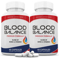Justified Laboratories 2 Pack Blood Balance Advanced Formula 620MG - 120 Capsules
