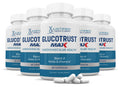 Justified Laboratories 5 Pack Glucotrust Max 1295MG Formula - 300 Capsules