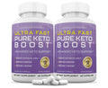 Justified Laboratories 2 Pack Ultra Fast Pure Keto Boost Pills 1275MG