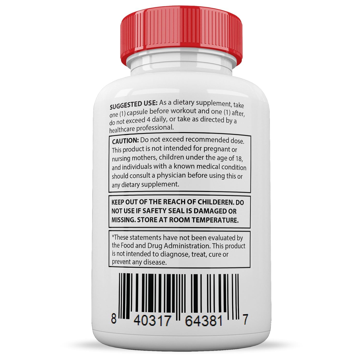 Justified Laboratories Vital Grow XL Extreme Pills 1600MG – Premium Men's Health Formula, 60 Capsules