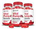 Justified Laboratories Vital Pump XL Gummies (3 Pack) – 1000mg ACV Beet & Pomegranate | Vegan, Non-GMO